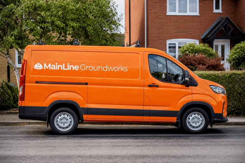 Mainline Groundworks vehicle