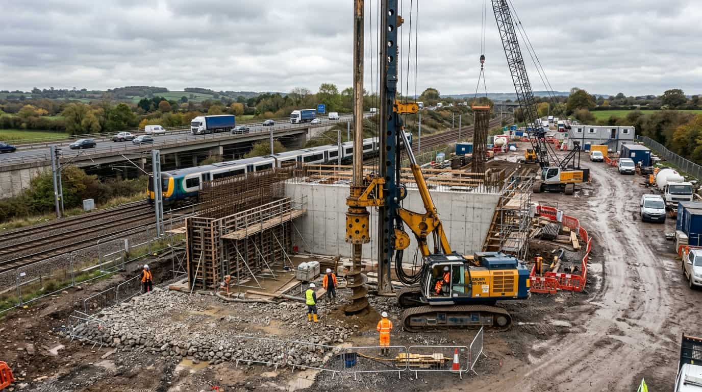 Brownfield Enabling on Made Ground — illustrative construction imagery