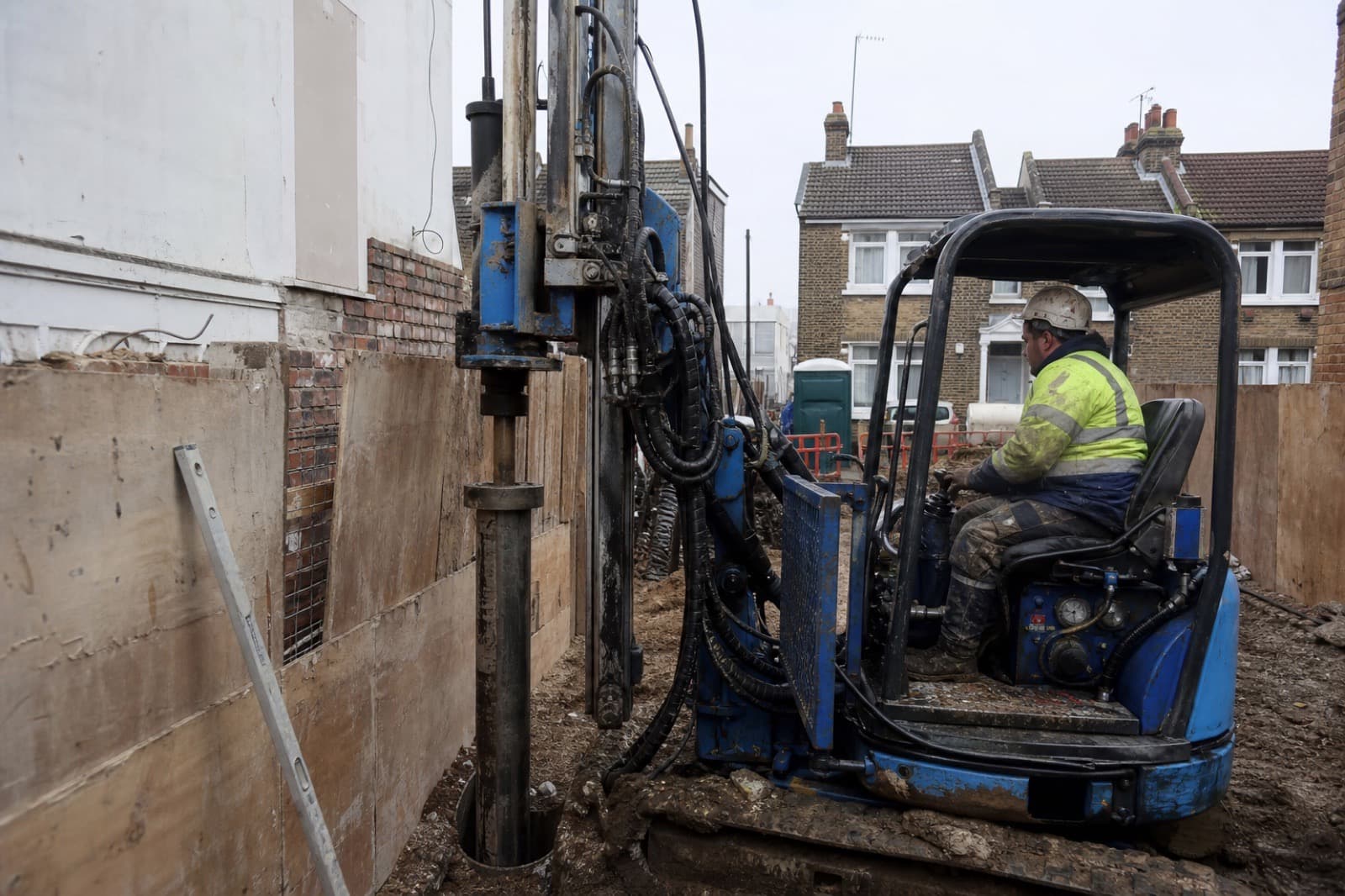 Civils delivery on a restricted-access site in the South East