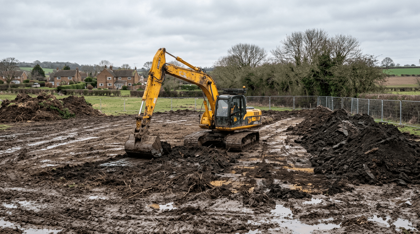 CFA piling on noise-sensitive site in Wimbledon project image