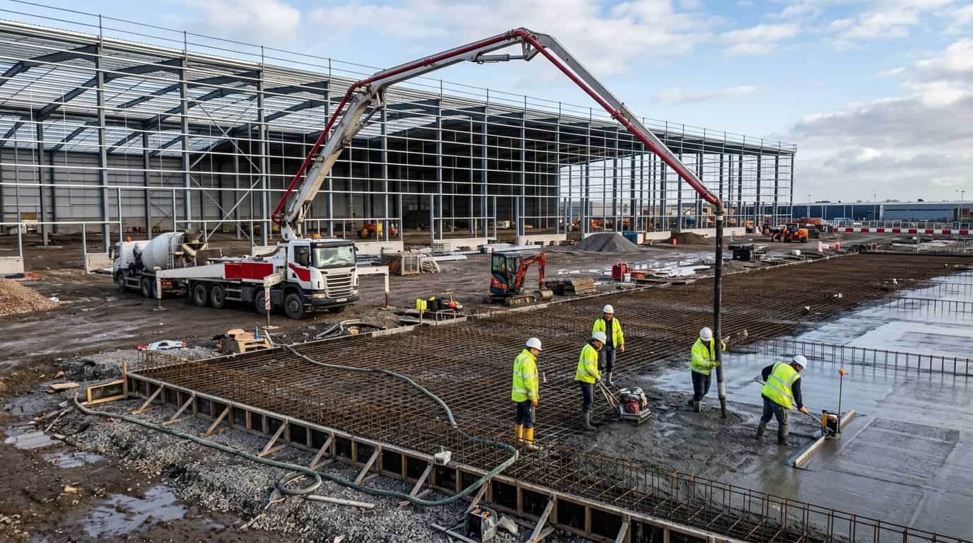 Multi-Plot Housebuilder Groundworks Package — illustrative construction imagery