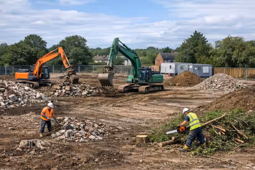 Site Clearance Contractor groundworks service